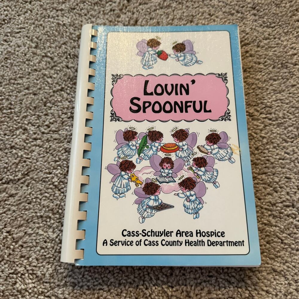 Lovin Spoonful Regional Cookbook Illinois Hospice Group Morris Press Recipes